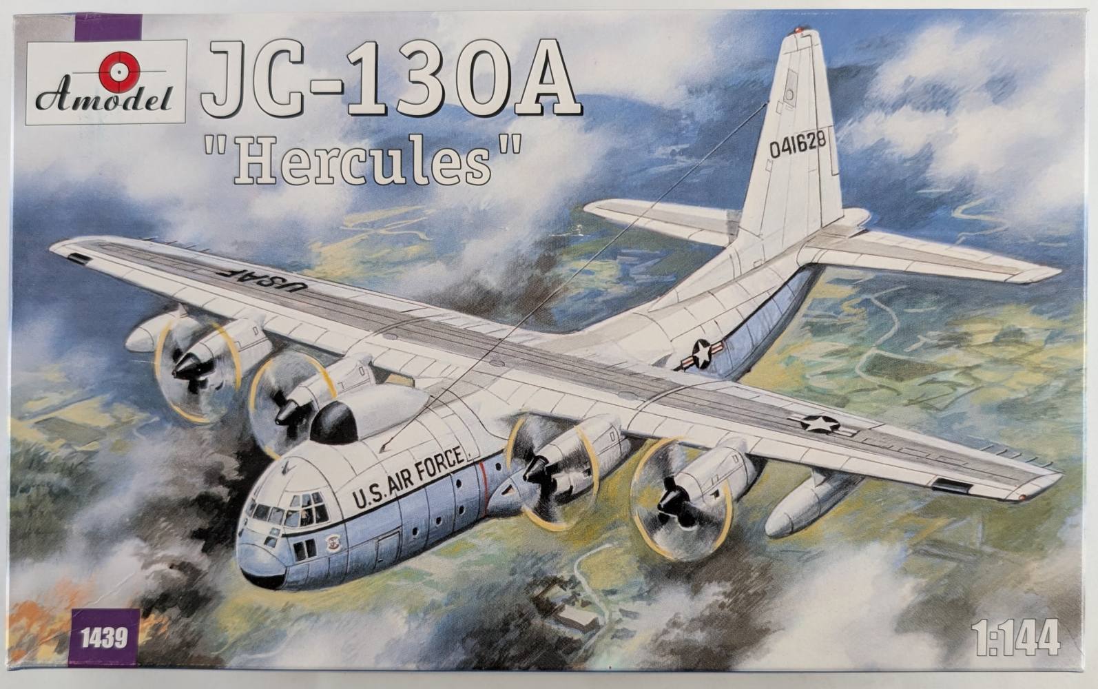 A MODEL 1439 JC-130A HERCULES Aircraft Model Kits