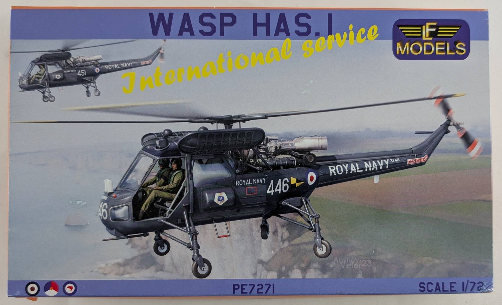 LF 7271 WASP HAS.I INTERNATIONAL SERVICE Aircraft Model Kits