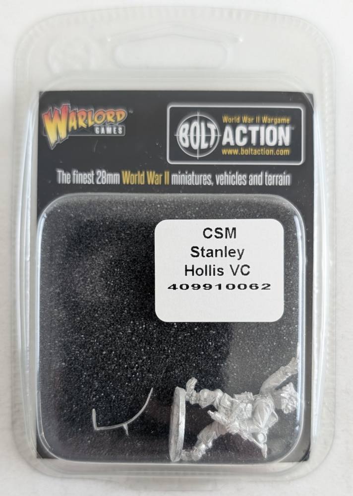 WARLORD 409910062 CSM STANLEY HOLLIS VC Wargames Model Kits