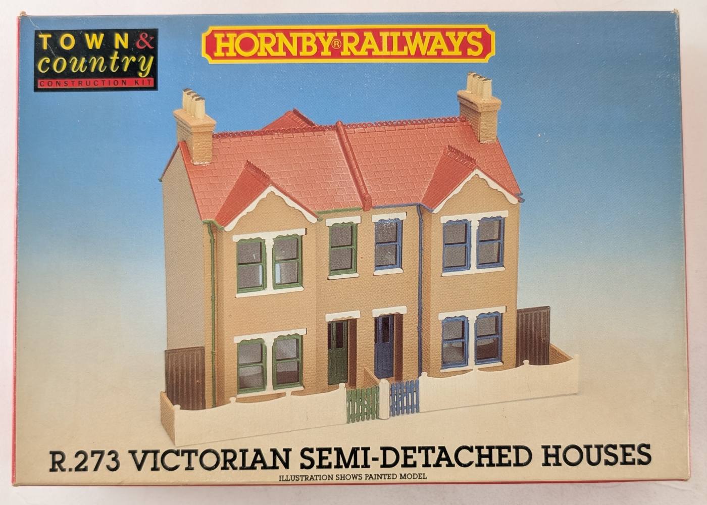HORNBY R273 VICTORIAN SEMI-DETACHED HOUSES Railway Models Kits