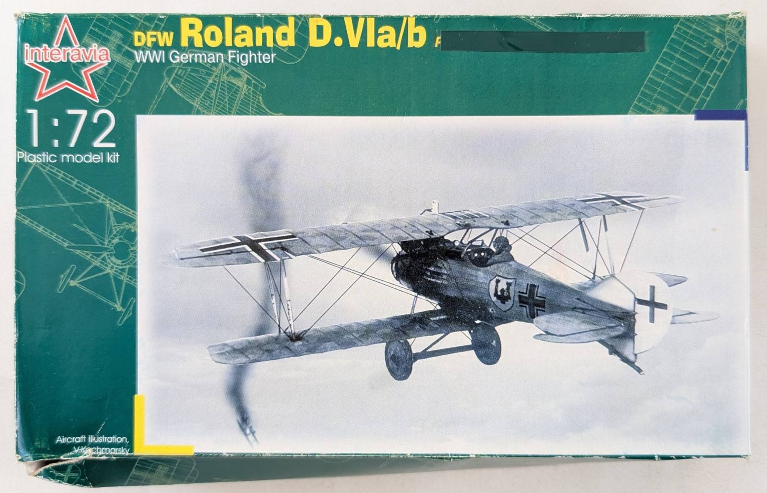 INTERAVIA DFW ROLAND D.VIA/B Aircraft Model Kits