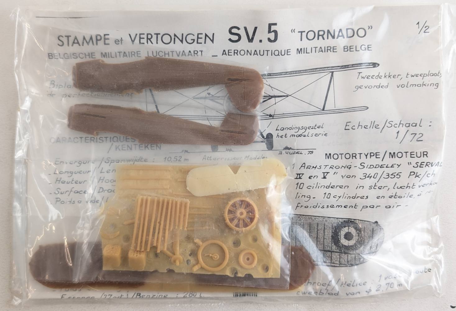 DUJIN SV.5 TORNADO Aircraft Model Kits