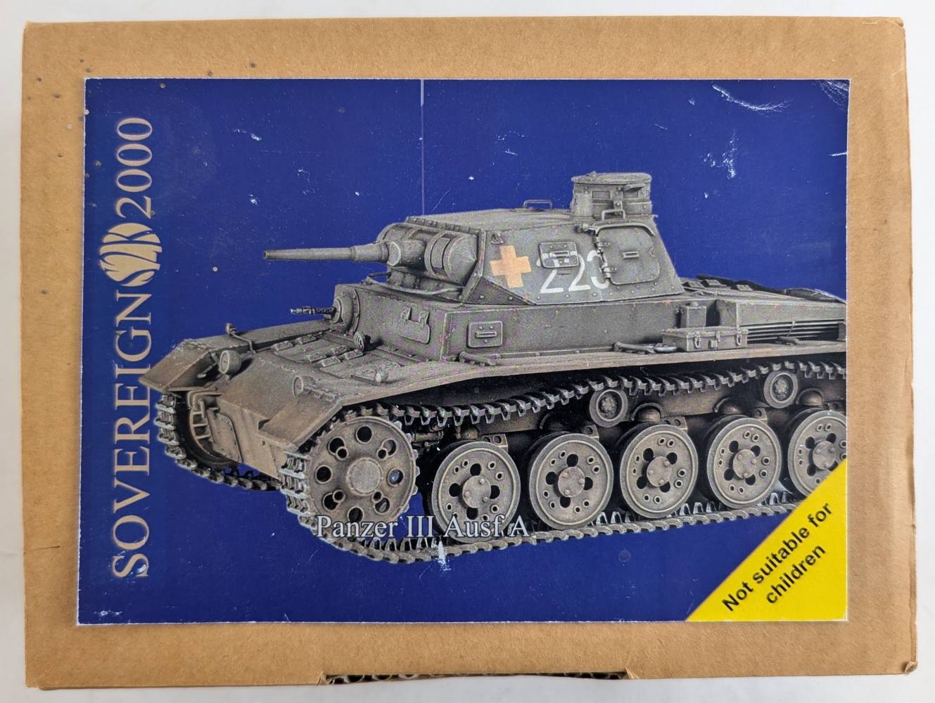 SOVEREIGN S2K 2000 S2KV005 PZ III AUSF A Military Model Kits
