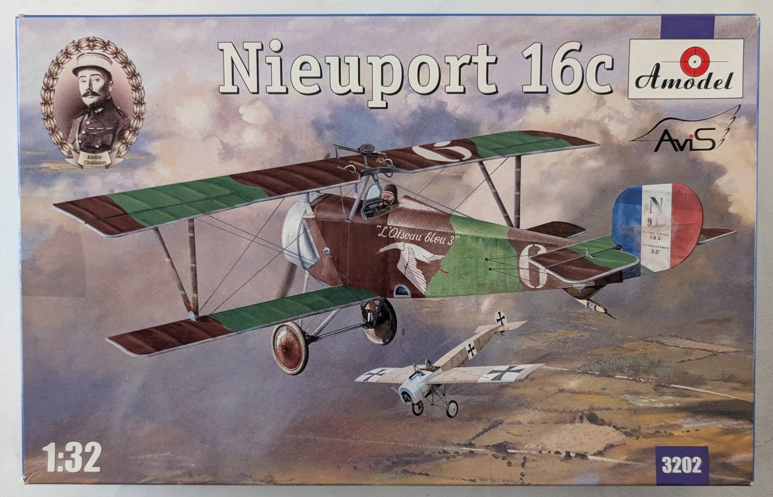A MODEL 3202 NIEUPORT 16C Aircraft Model Kits
