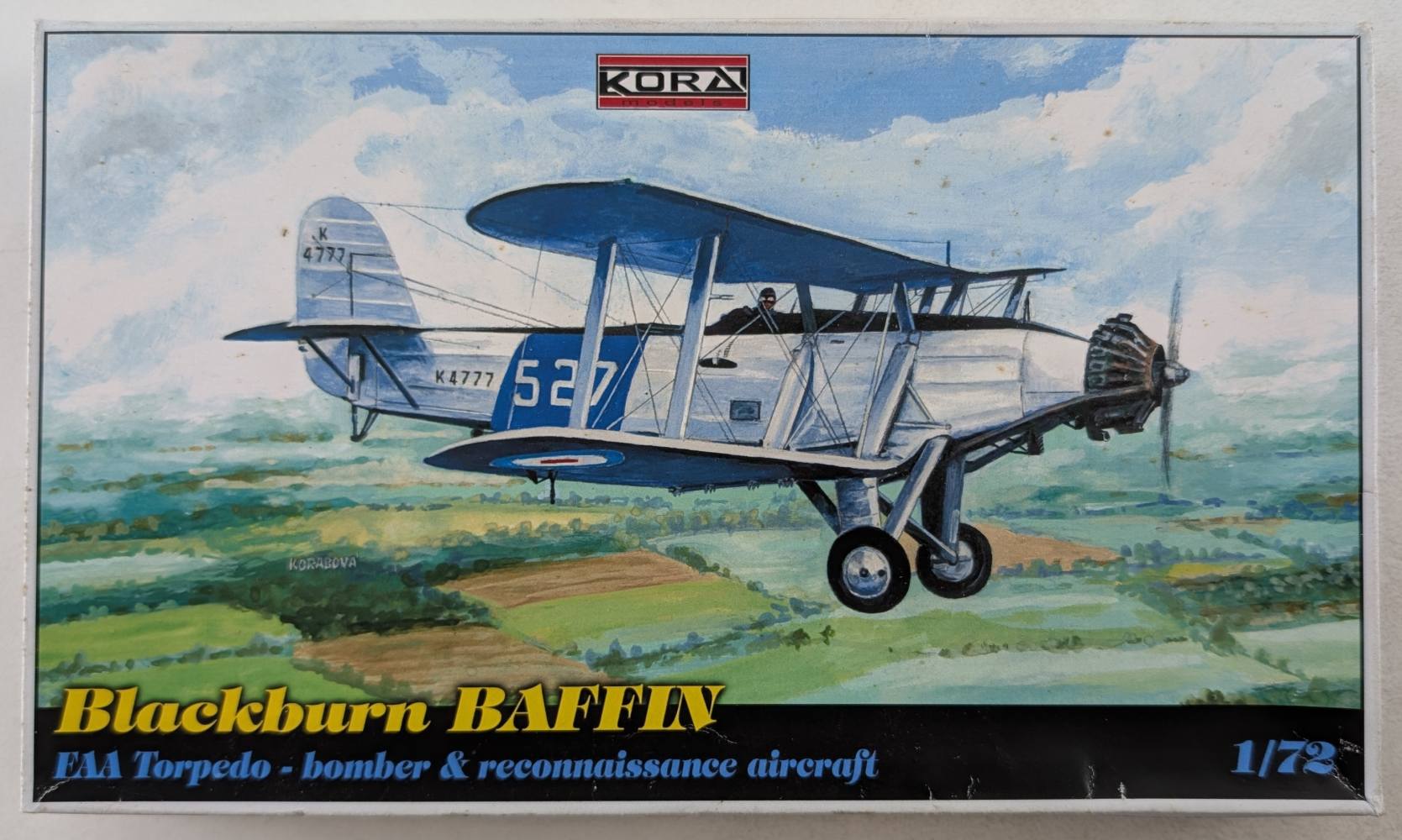 KORA 7287 BLACKBURN BAFFIN Aircraft Model Kits