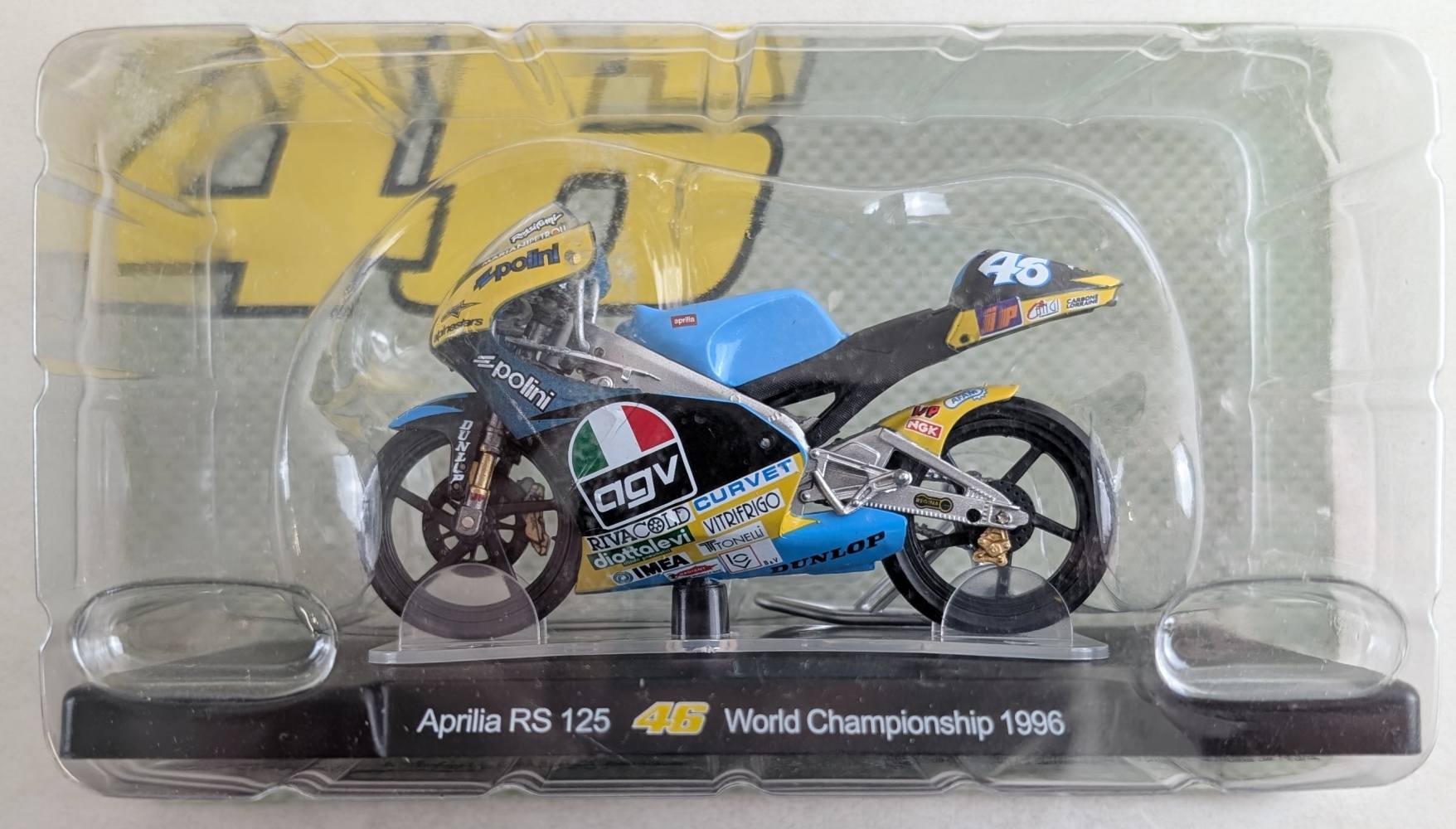 UNKNOWN MAKE APRILIA RS 125 WORLD CHAMPIONSHIP 1996 - VALENTINO ROSSI Cars, Motorbikes & Trucks Model kits