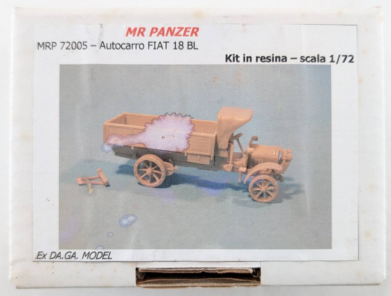 MRP 72005 AUTOCARRO FIAT 18 BL Military Model Kits