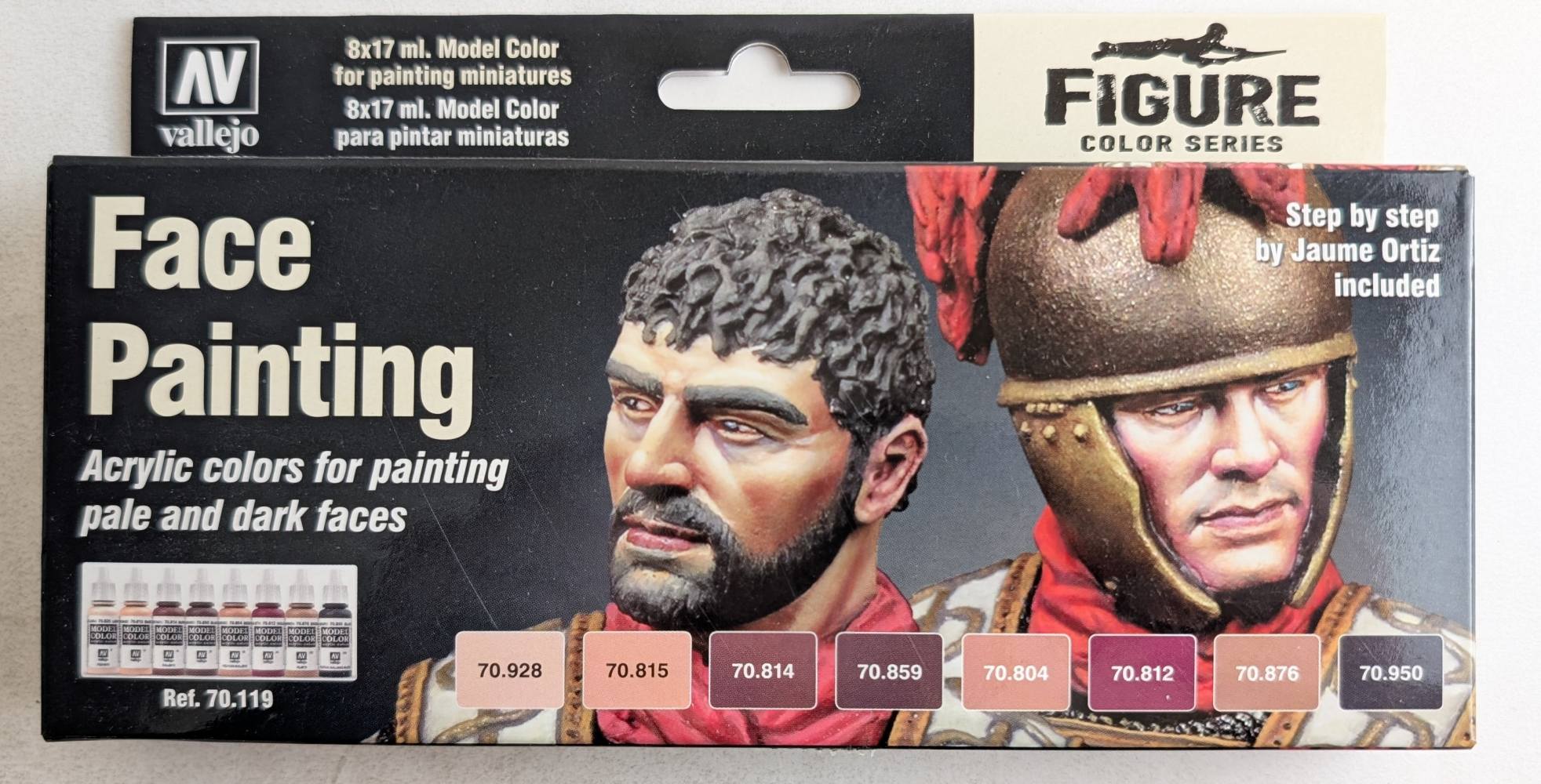 VALLEJO 70119 FACE PAINTING Paint & Accessories