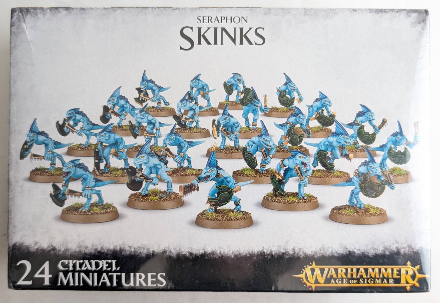 GAMES WORKSHOP WARHAMMER AGE OF SIGMAR SERAPHON SKINKS Wargames Model Kits