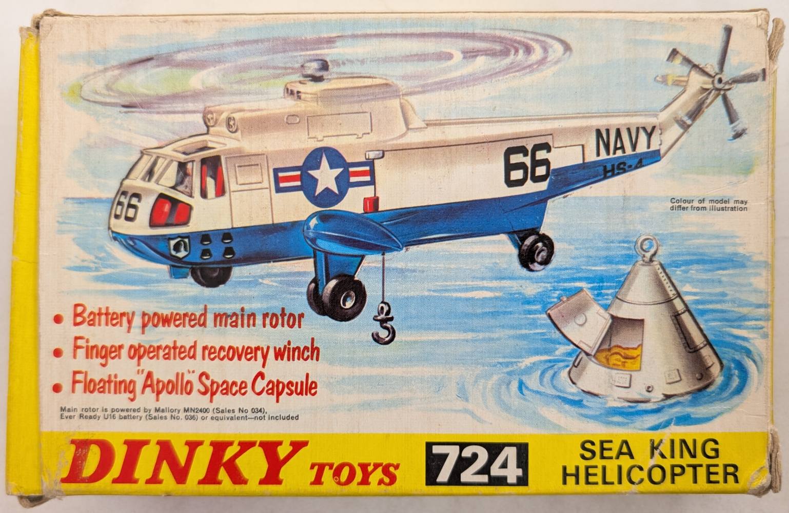 DINKY TOYS 724 SEA KING HELICOPTER Aircraft Model Kits