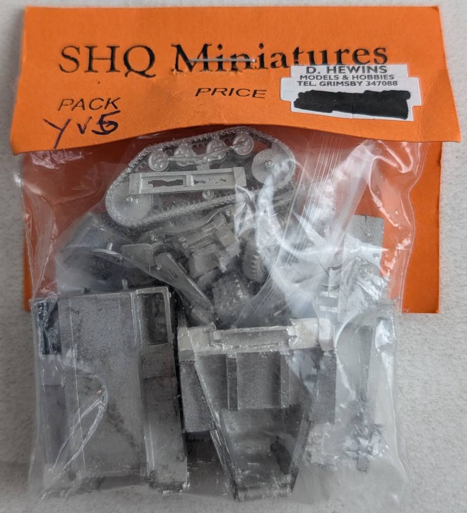 SHQ MINIATURES YV5 AMERICAN M4 OR M4A1 MMC 81MM MORTAR CARRIER Military Model Kits