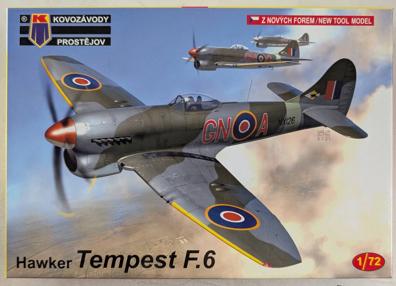 KP 0223 HAWKER TEMPEST F.6 Aircraft Model Kits