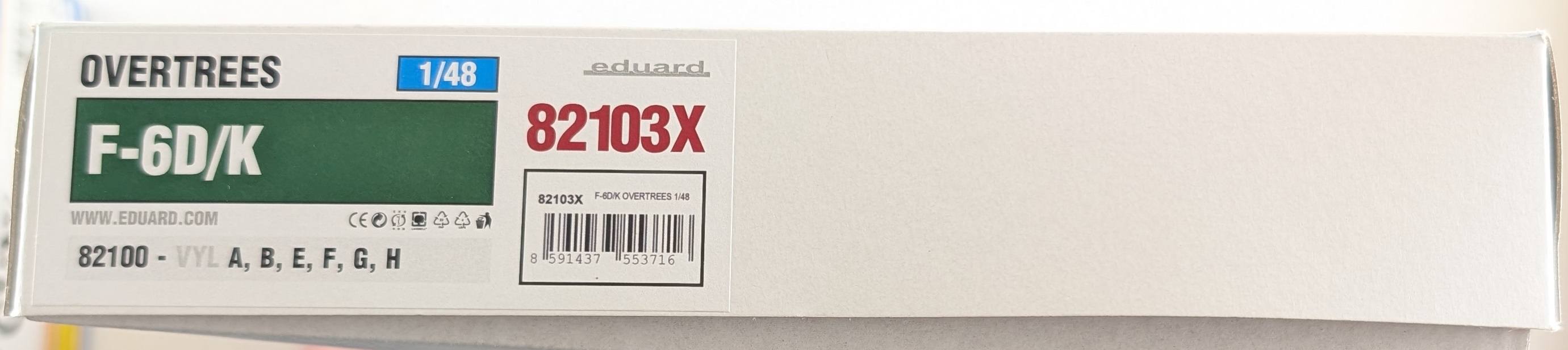 EDUARD 82103X F-6D/K Aircraft Model Kits