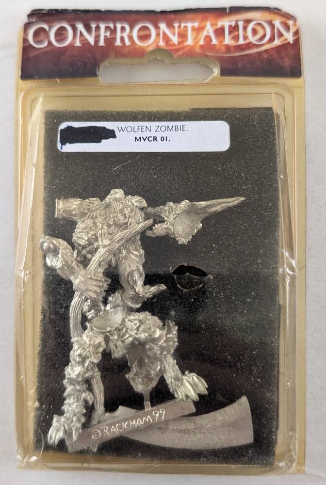 RACKHAM CONFRONTATION WOLFEN ZOMBIE Model Figures