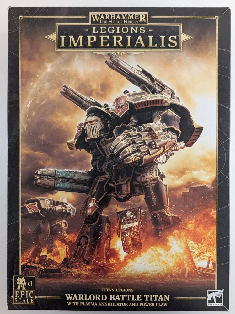 GAMES WORKSHOP WARHAMMER THE HORUS HERESY LEGION IMPERIALIS WARLORD BATTLE TITAN Wargames Model Kits