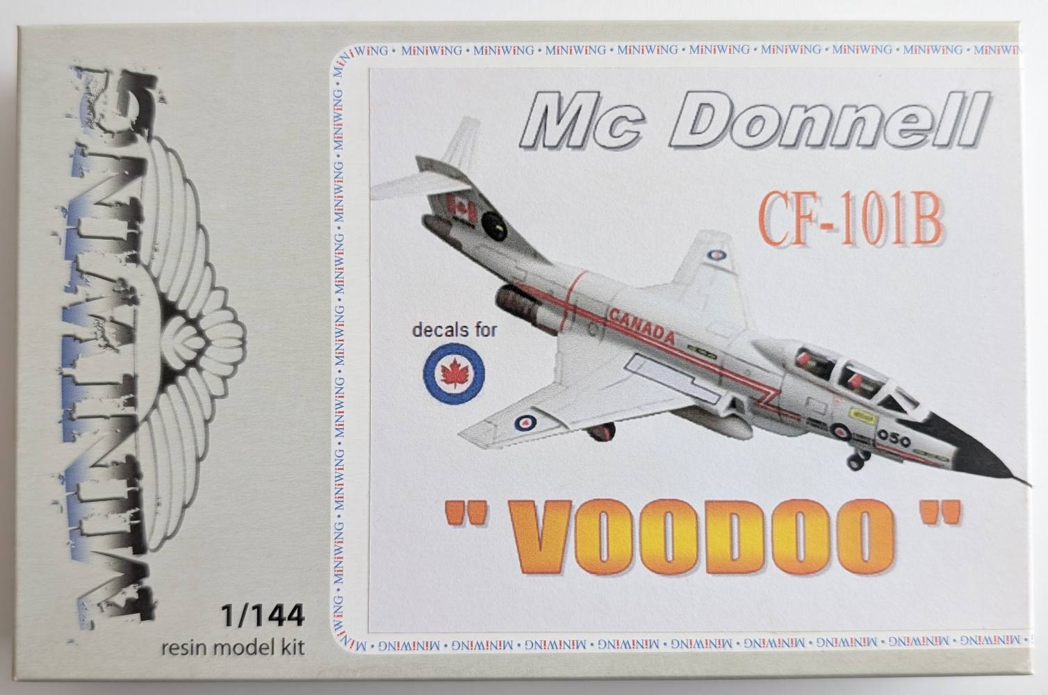 MINIWINGS 049 MCDONNELL VOODOO Aircraft Model Kits