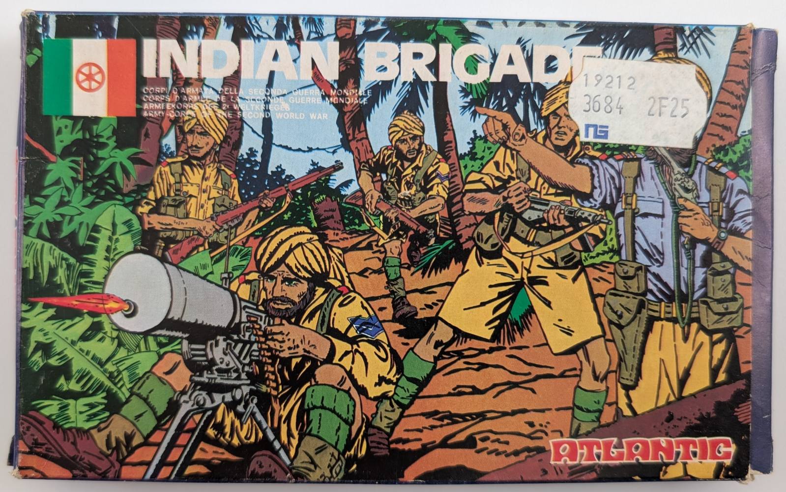 ATLANTIC INDIAN BRIGADE Model Figures
