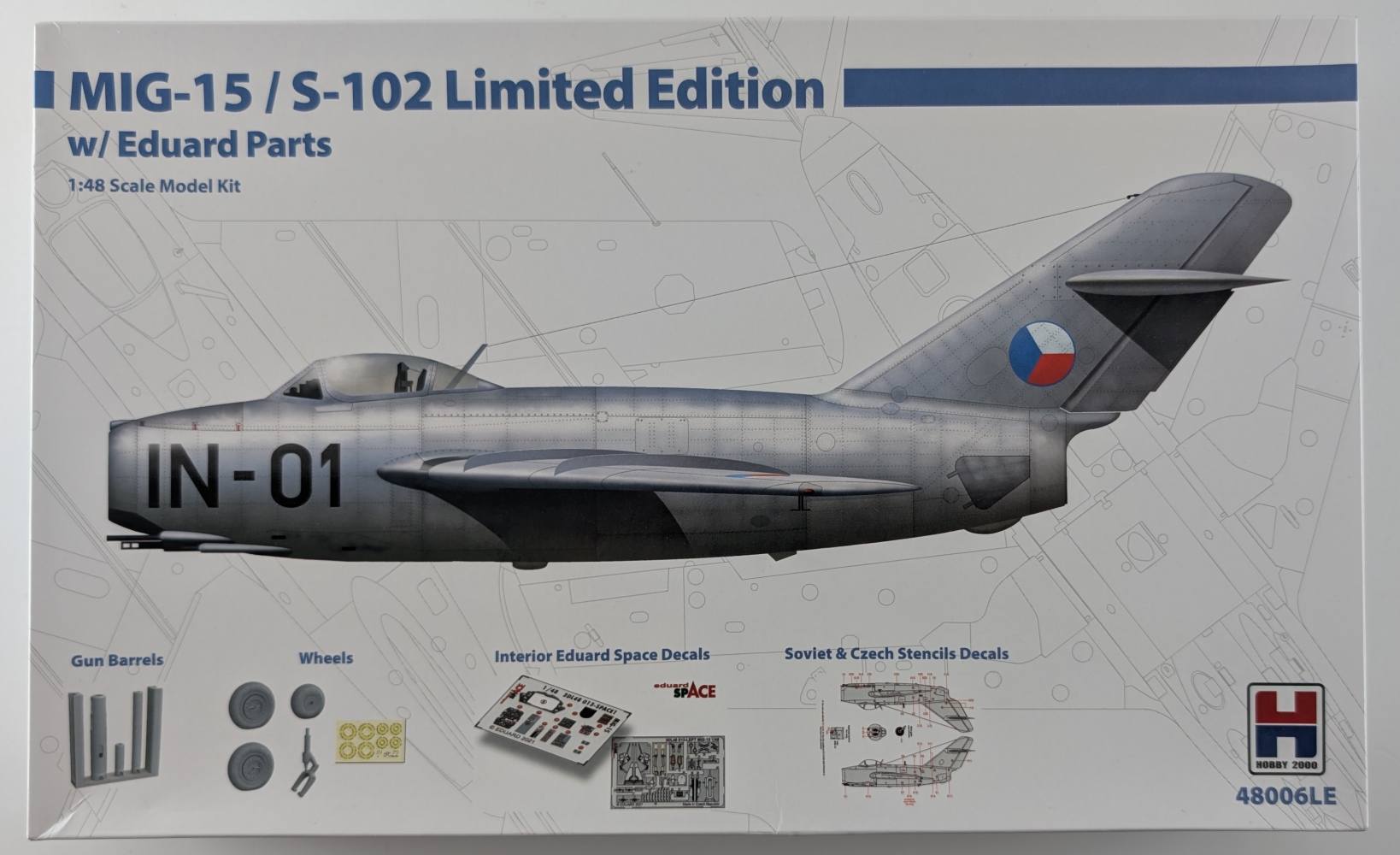 HOBBY 2000 48006LE MIG-15/S-102 Aircraft Model Kits