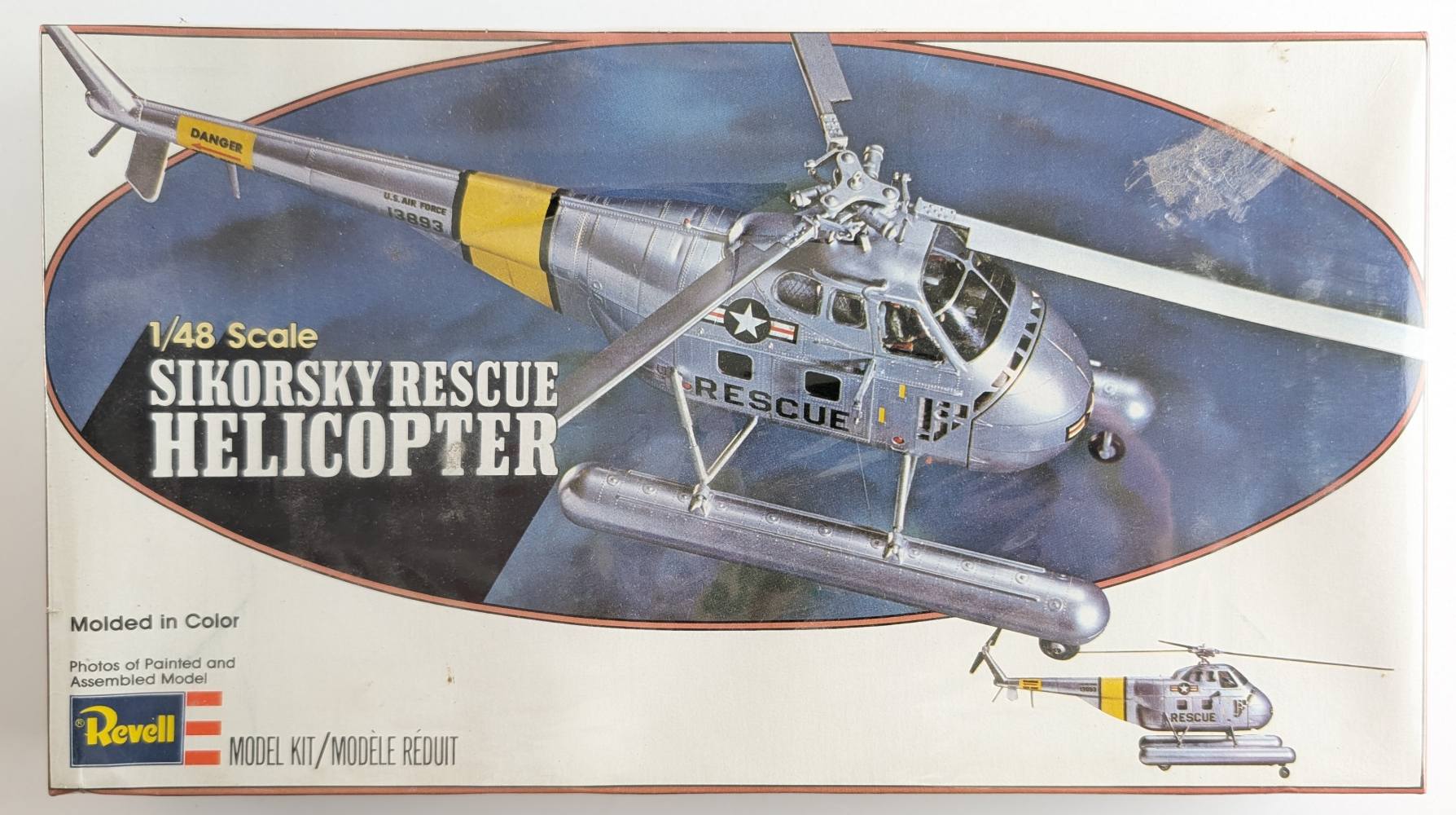 REVELL H-173 SIKORSKY RESCUE HELICOPTER Aircraft Model Kits
