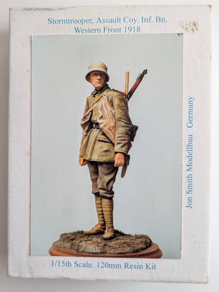JON SMITH MEDELBAU STORMTROOPER ASSAULT COY WESTERN FRONT 1918 Model Figures