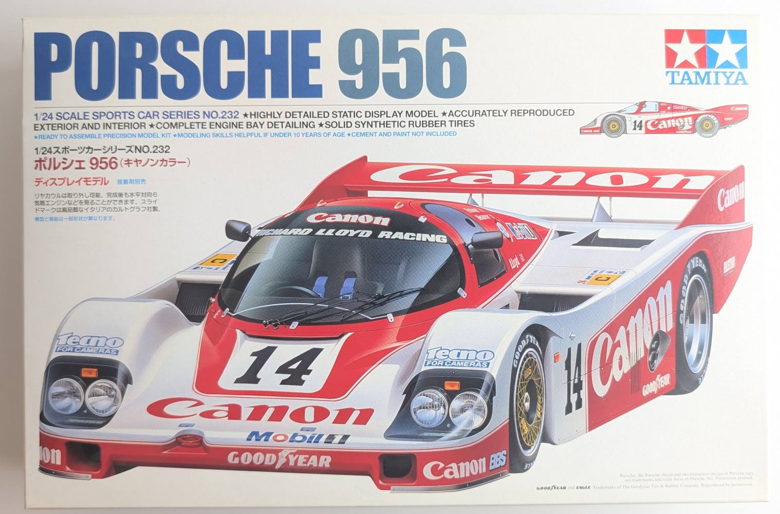 TAMIYA 24232 PORSCHE 956 Cars, Motorbikes & Trucks Model kits
