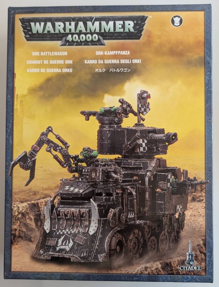 GAMES WORKSHOP WARHAMMER 40 000 ORK BATTLEWAGON Wargames Model Kits