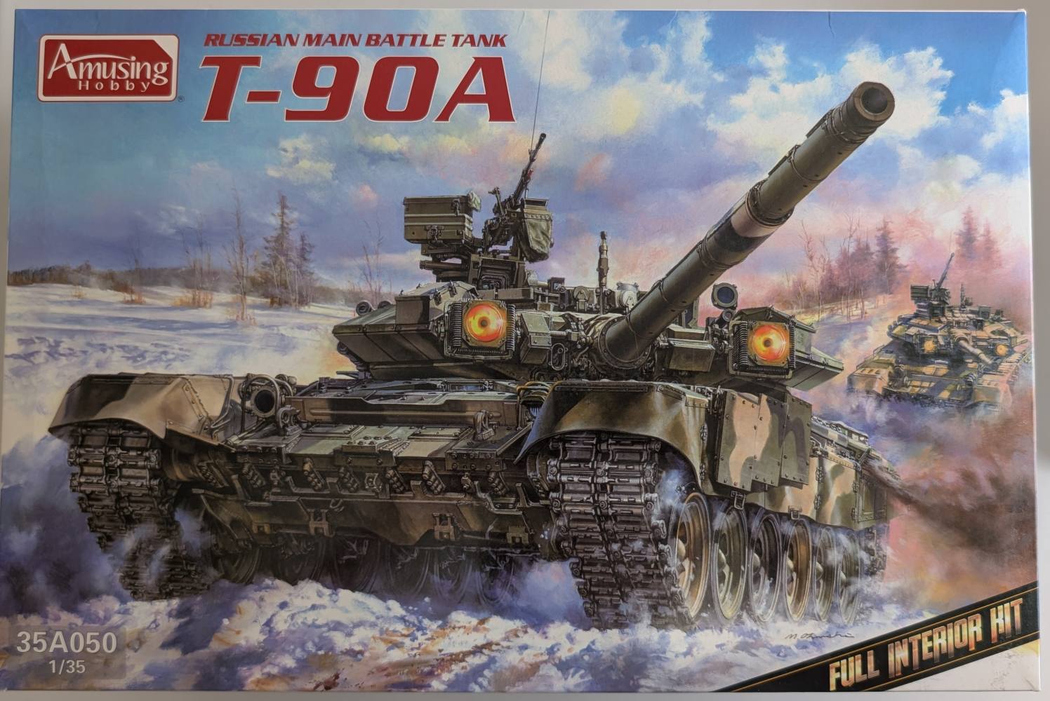 AMUSING HOBBY 35A050 T-90A Military Model Kits