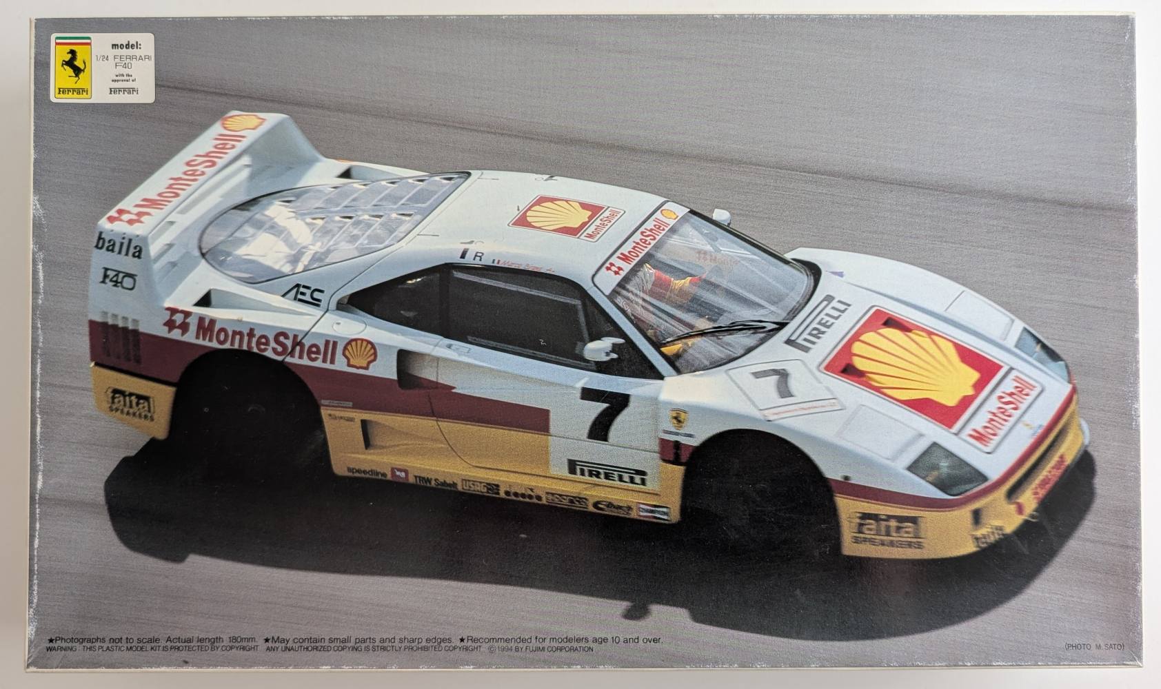 FUJIMI 06201 FERRARI F40 Cars, Motorbikes & Trucks Model kits