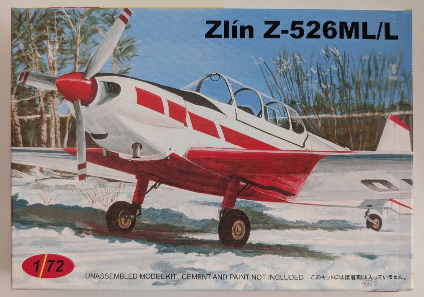 AZ MODEL CZ24 ZLIN Z-526ML/L Aircraft Model Kits