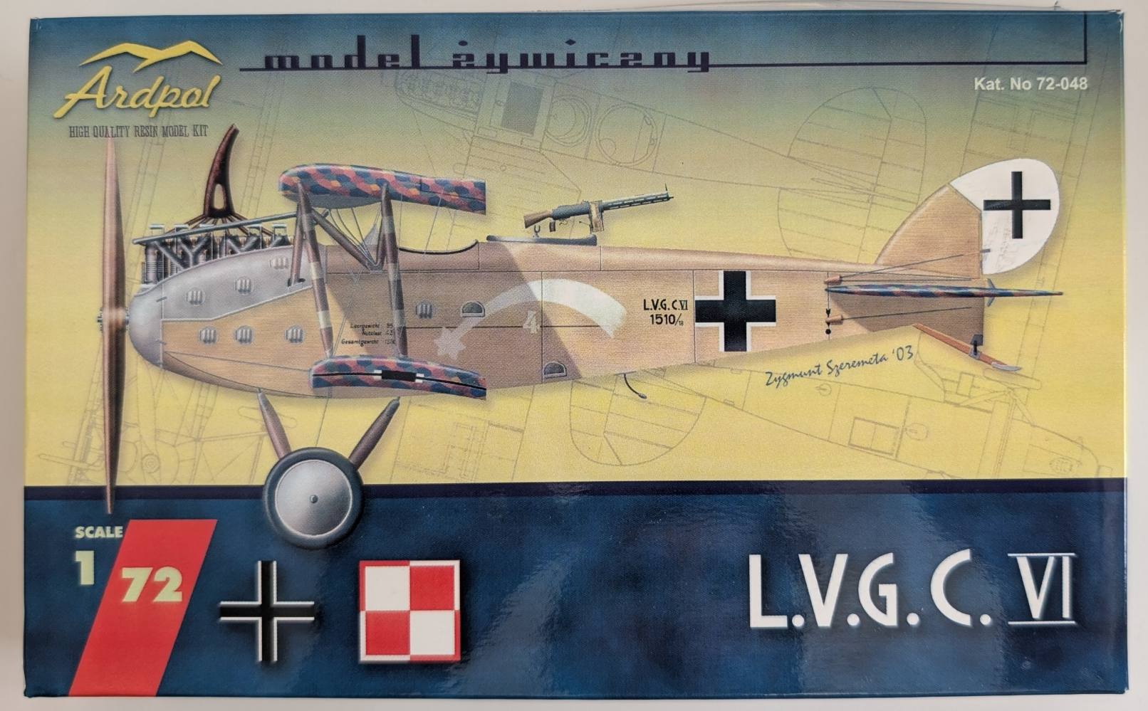 ARDPOL 72048 L.V.G. C.VI Aircraft Model Kits