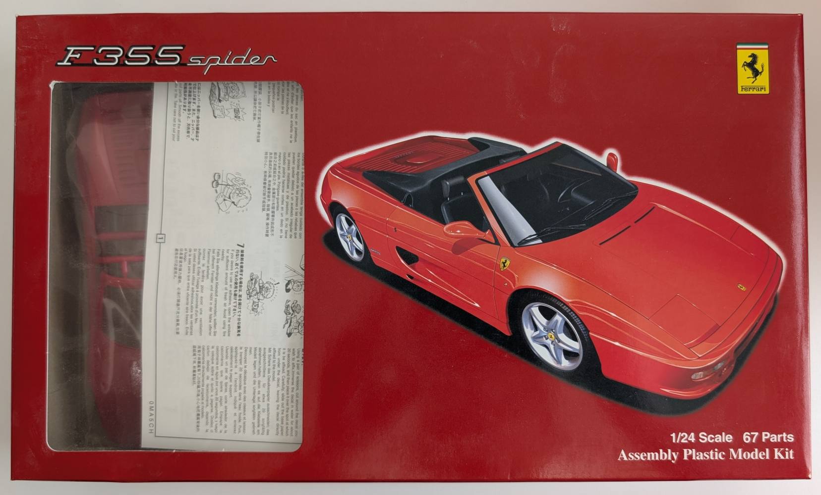 FUJIMI 12230 FERRARI F355 SPIDER Cars, Motorbikes & Trucks Model kits