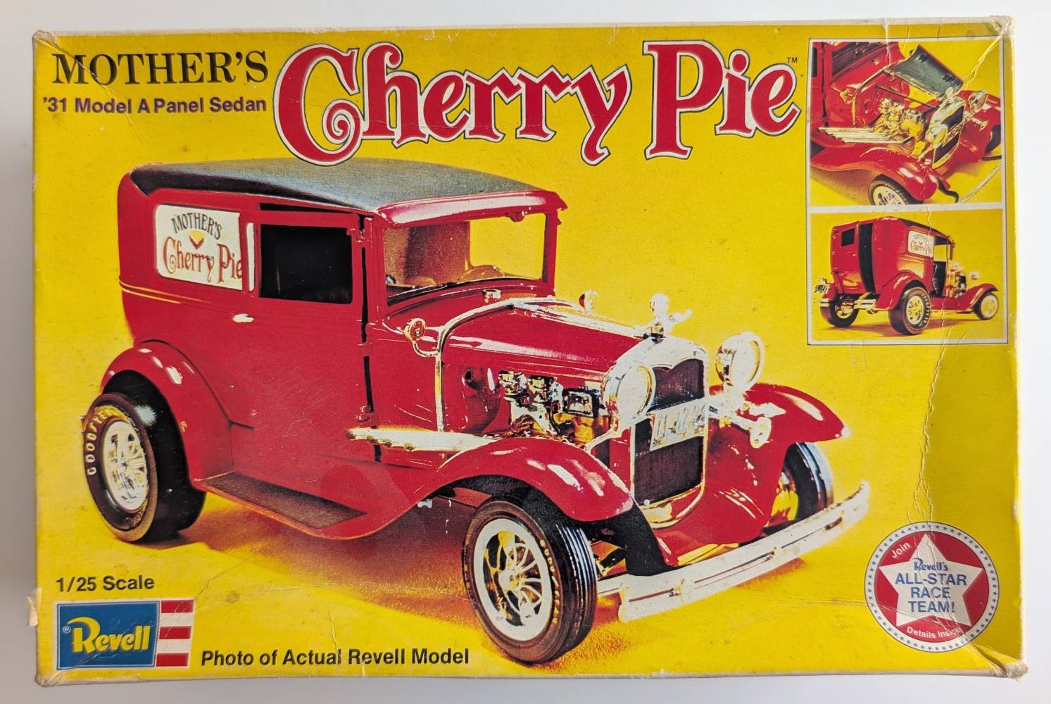 REVELL H-1323 MOTHERS CHERRY PIE 31 model a panel sedan Cars, Motorbikes & Trucks Model kits