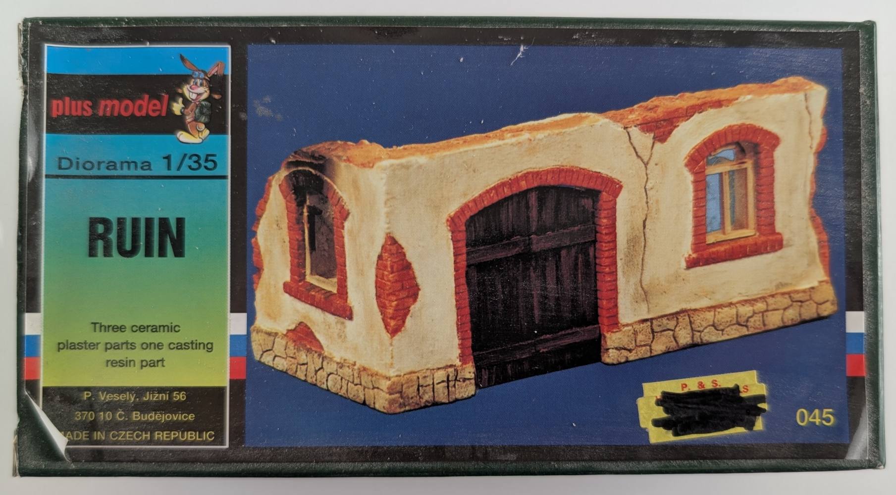 PLUS MODEL 045 RUIN Scenery