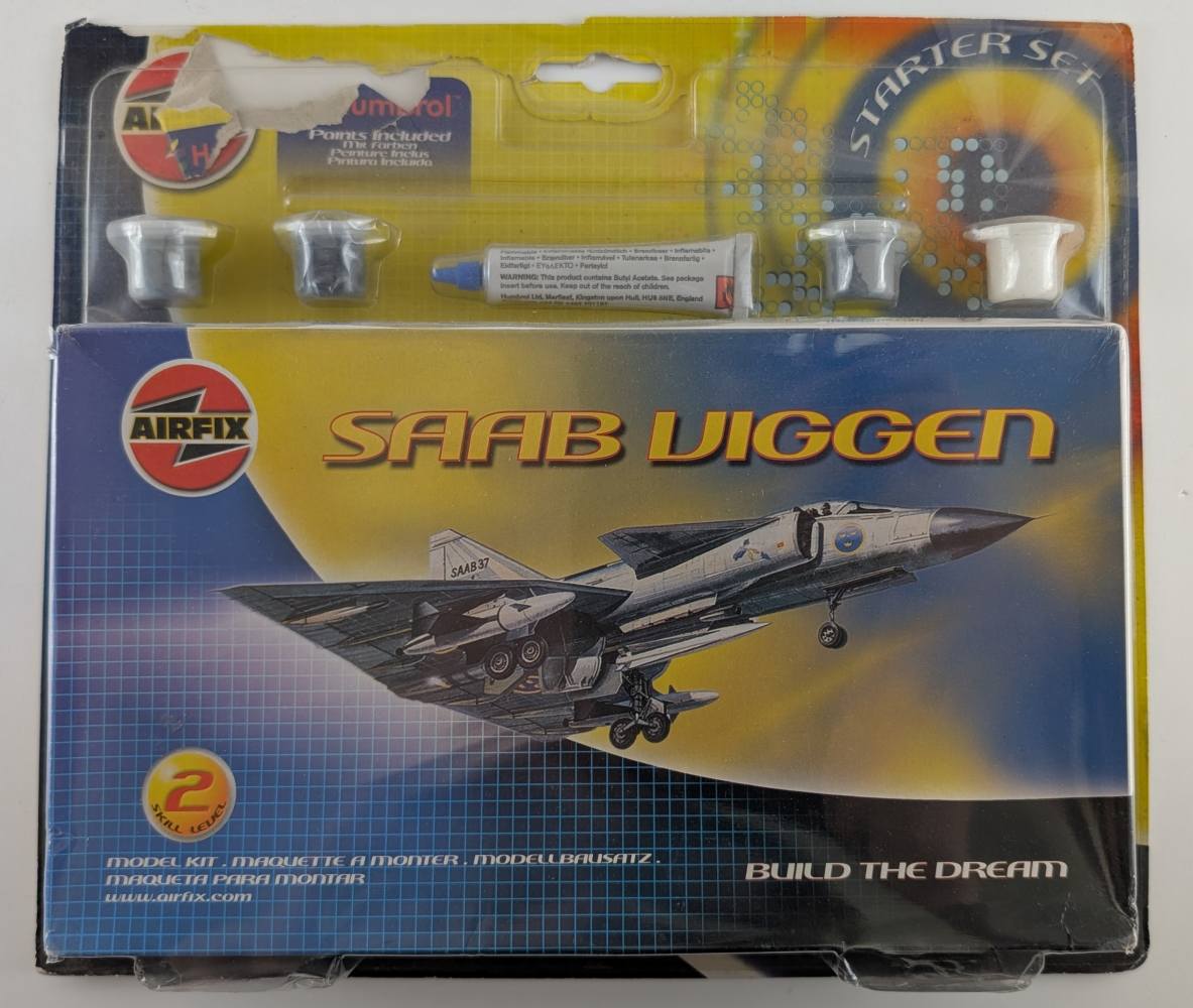 KINGKIT MODEL SCRAPYARD AIRFIX 03015 SAAB VIGGEN MISSING BRUSHES Salvage Yard