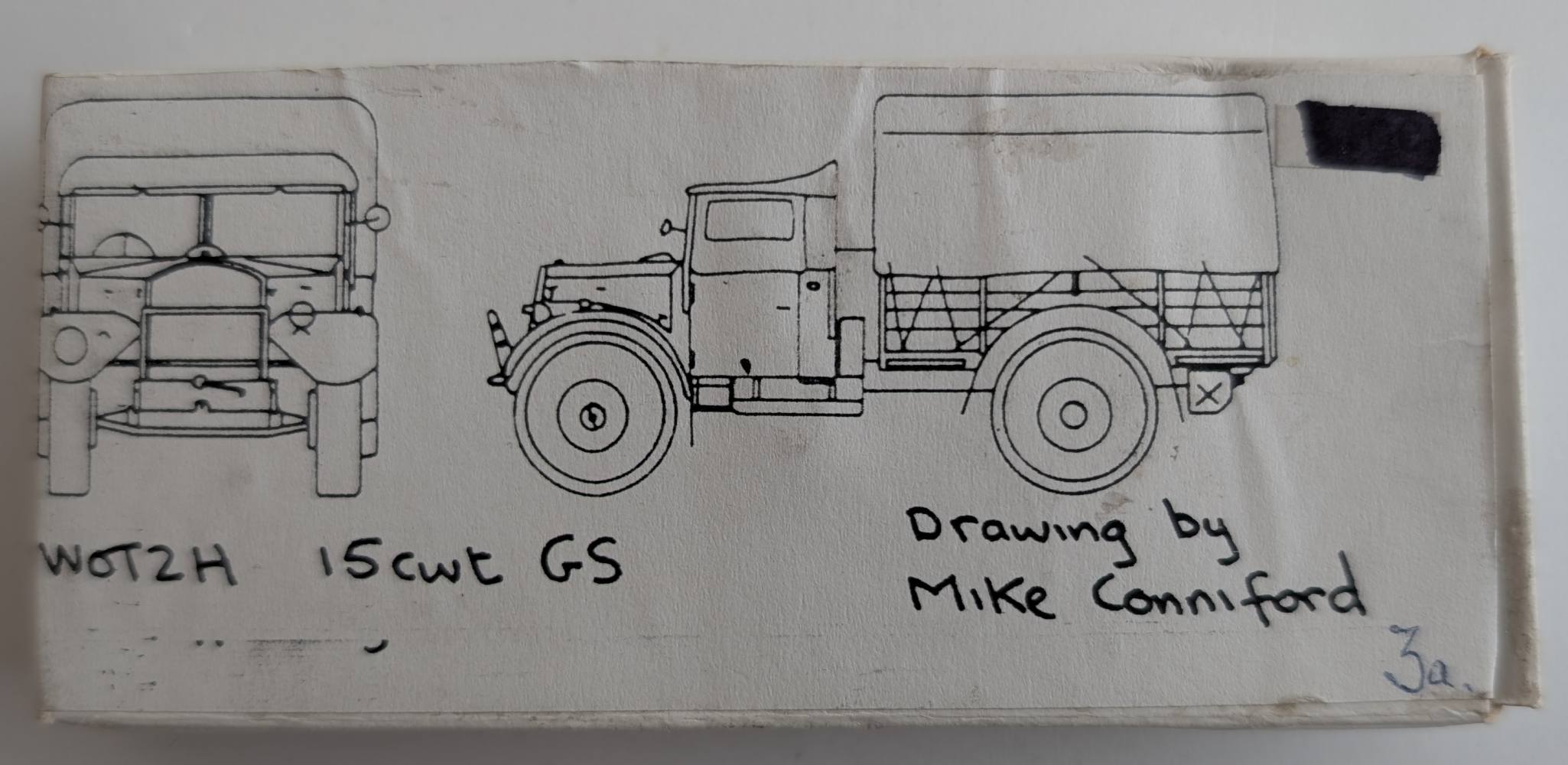TRUX MODELS FORD WOT2H 15CWT GS Military Model Kits