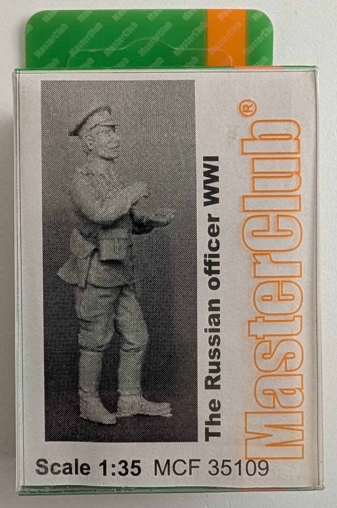 MASTERCLUB 35109 THE RUSSIAN OFFICER WWI Model Figures
