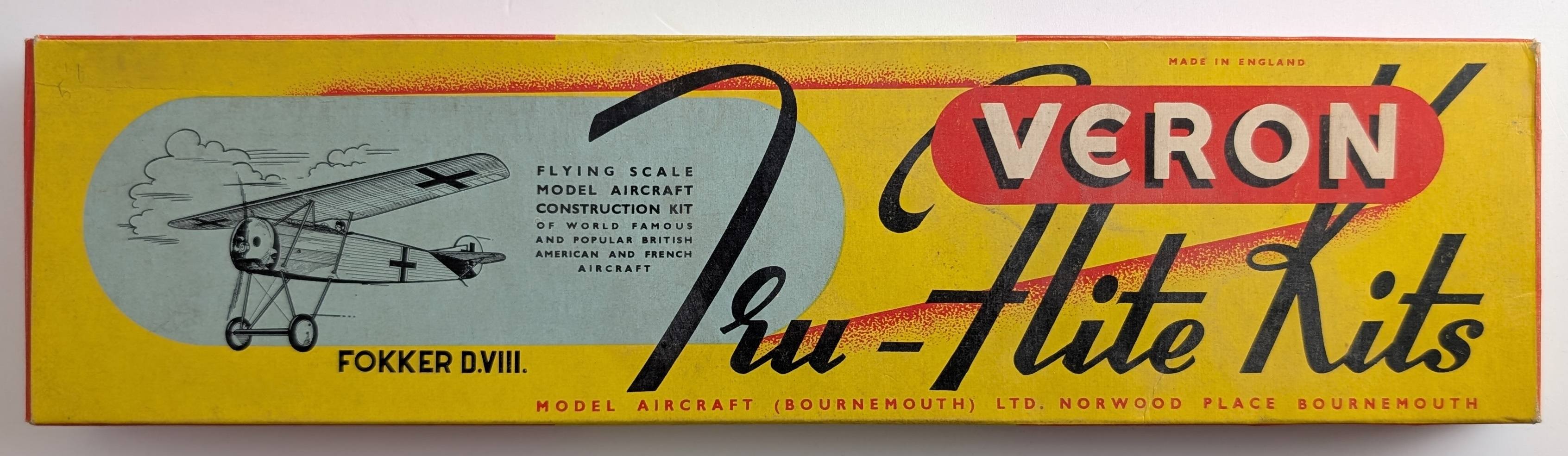 VERON FOKKER D.VIII Aircraft Model Kits
