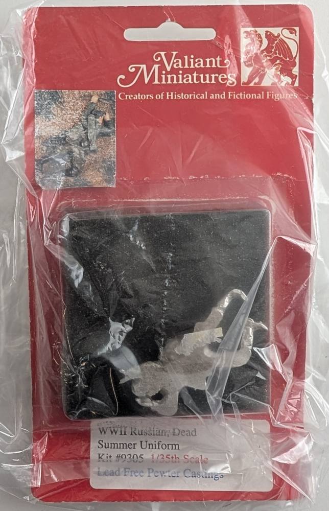 VALIANT MINIATURES 9305 WWII DEAD RUSSIAN SUMMER UNIFORM Model Figures