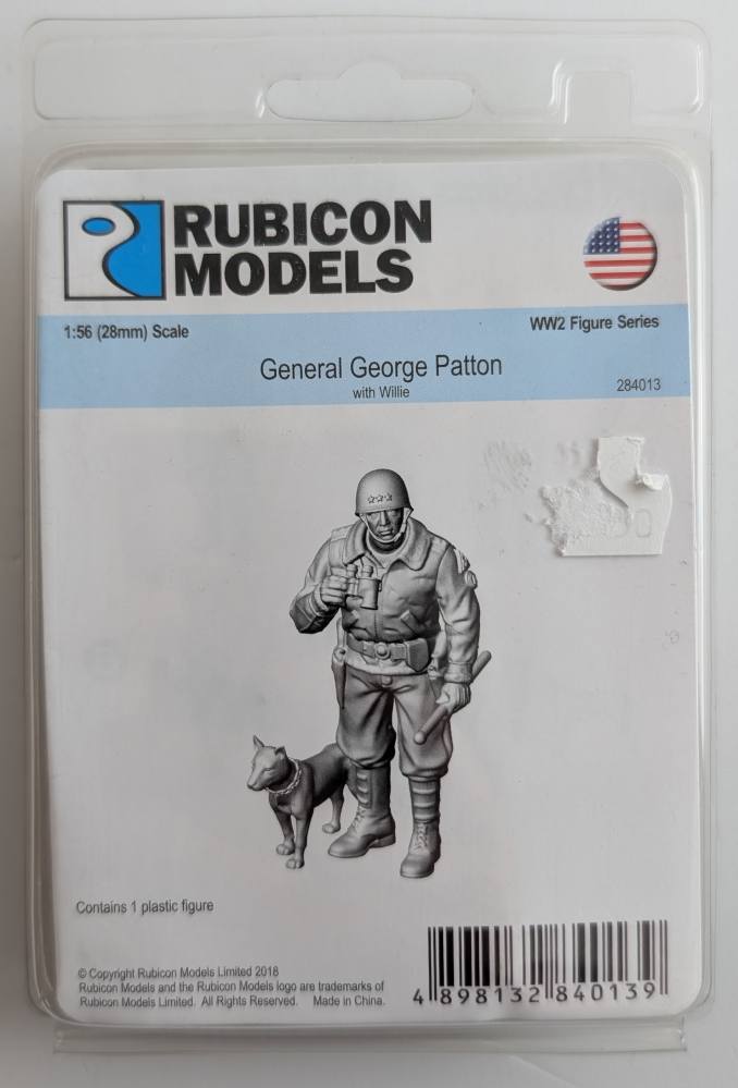 RUBICON MODELS 284013 GENERAL GEORGE PATTON Model Figures