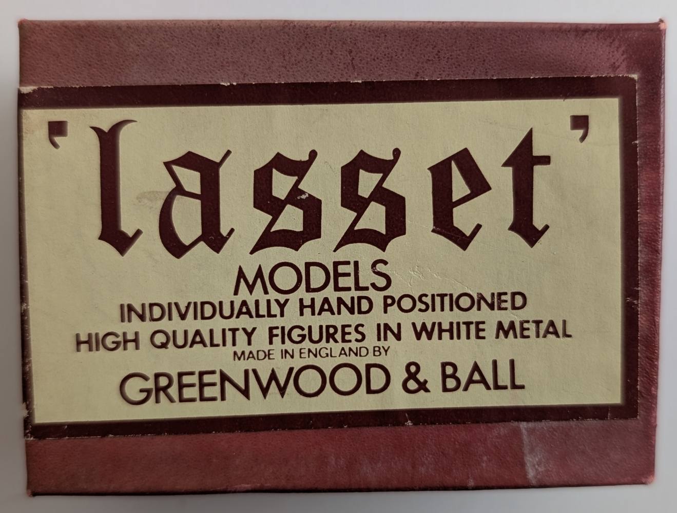 LASSET LM19 SS OFFICER WEARING CAMOUFLAGE Model Figures
