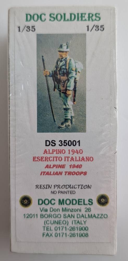DOC MODELS 35001 ALPINO 1940 ESERCITO ITALIANO Model Figures