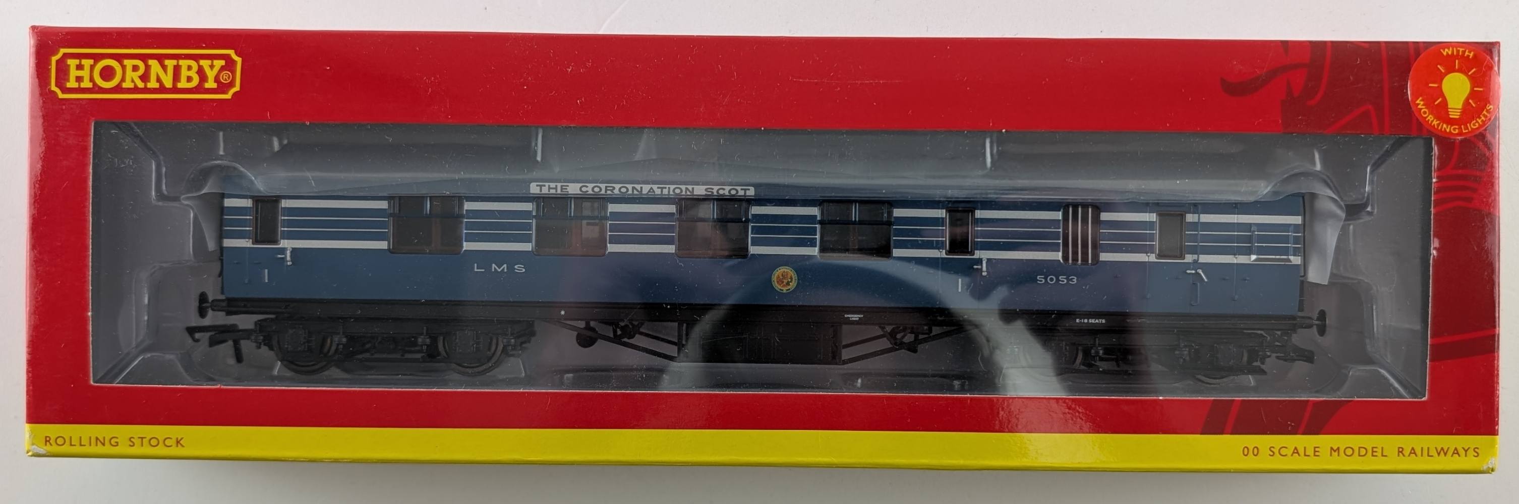 HORNBY R40052 LMS STANIER CORONATION SCOT 57 BFK COACH Railway Models Kits