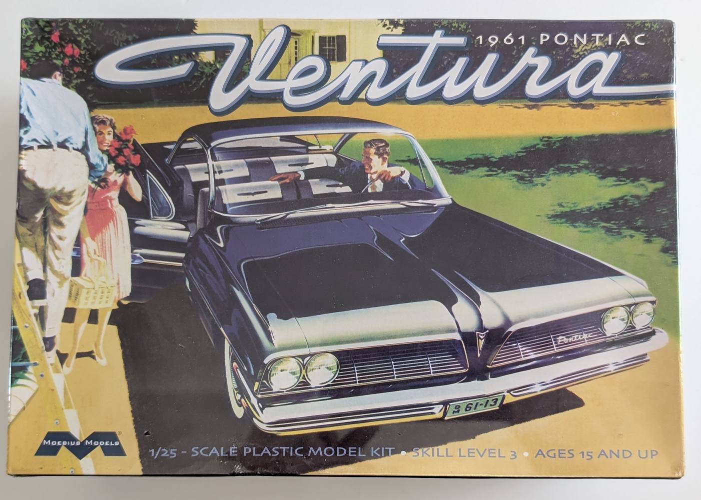 MOEBIUS 1211 1961 PONTIAC VENTURA Cars, Motorbikes & Trucks Model kits