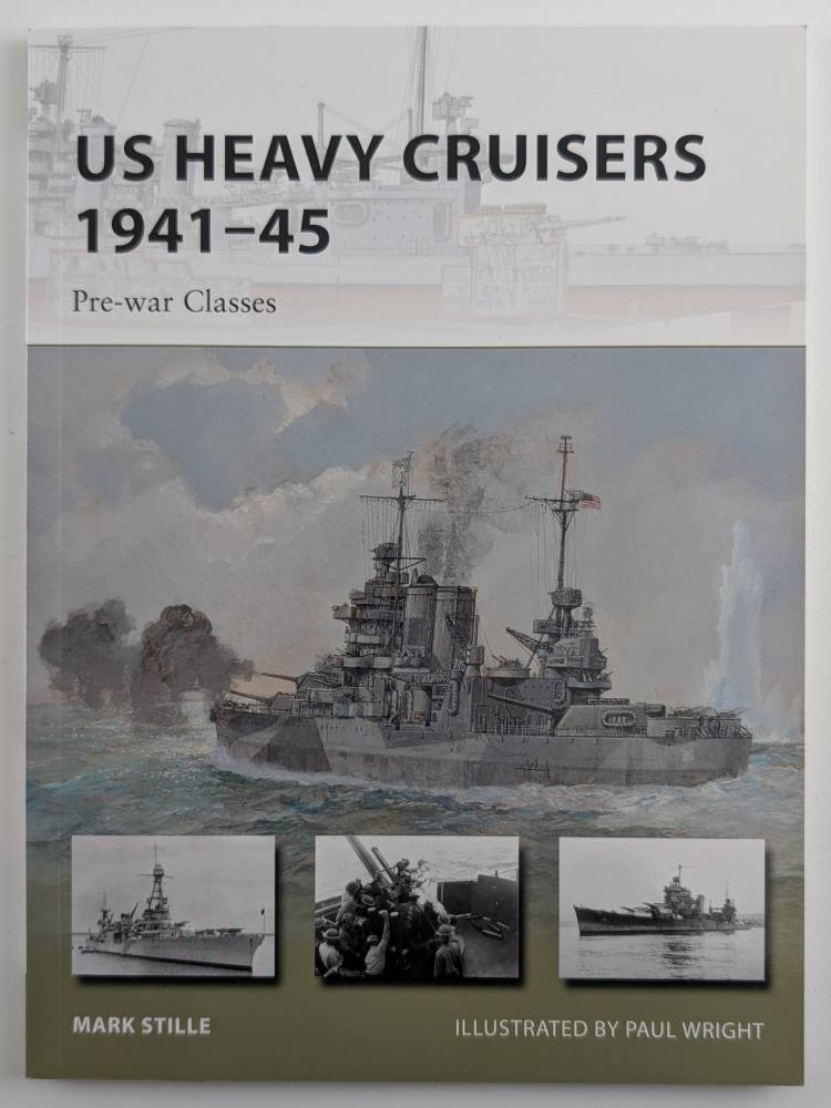 NEW VANGUARDS 210. US HEAVY CRUISERS 1941-45 Books