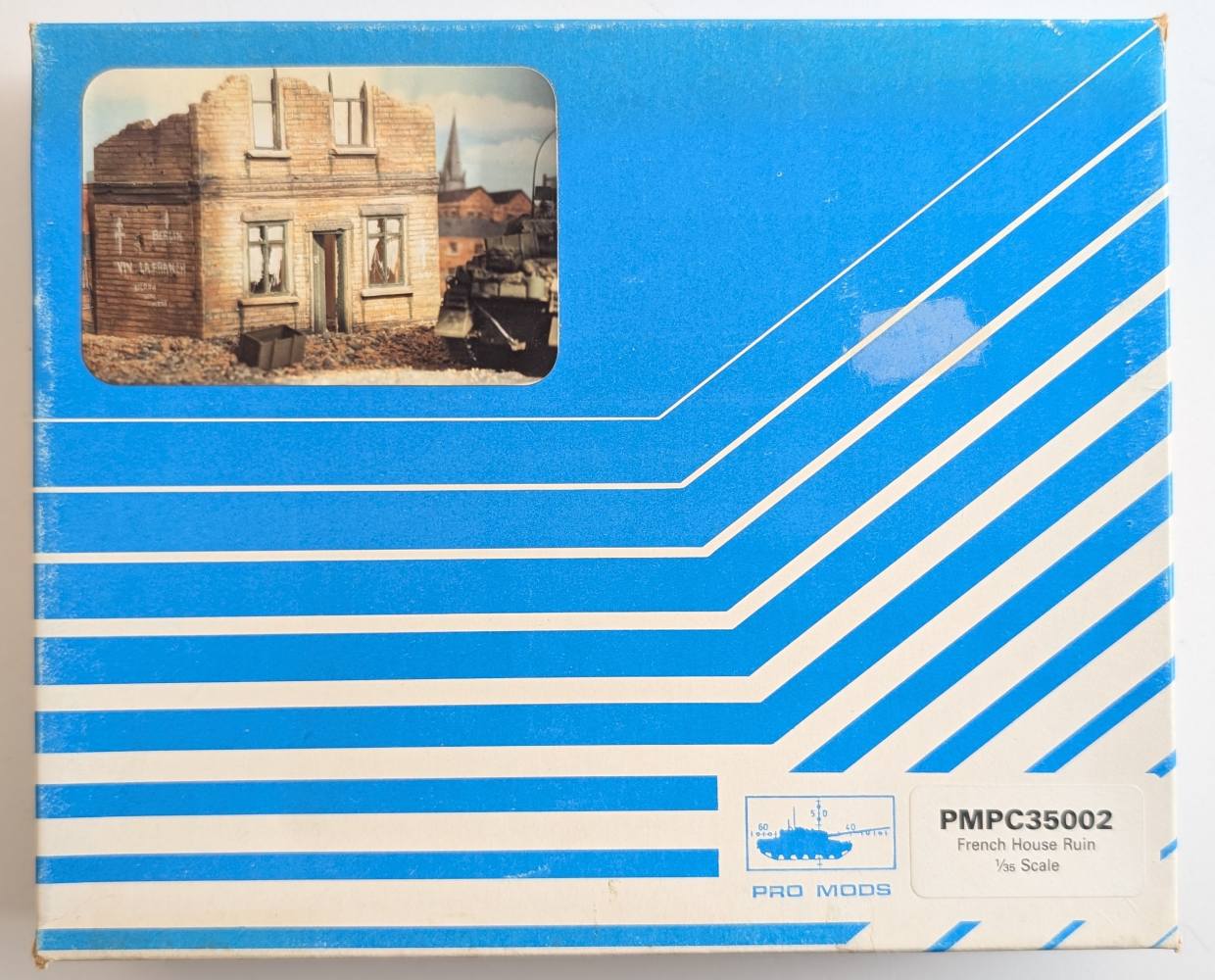 PRO MODS 35002 FRENCH HOUSE RUIN Scenery