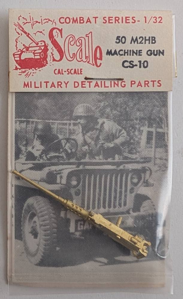 CAL SCALE CS-10 50 M2HB MACHINE GUN Military Model Kits