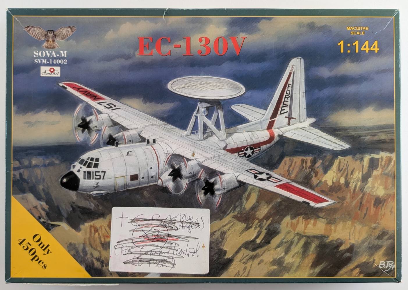 SOVA-M 14002 EC-130V Aircraft Model Kits