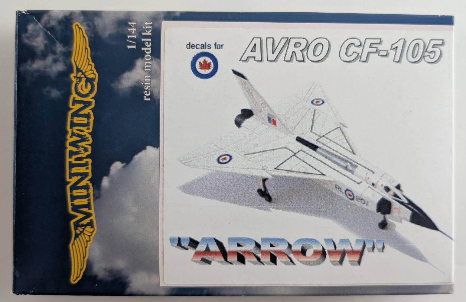 MINIWINGS 007 AVRO CF-105 ARROW Aircraft Model Kits