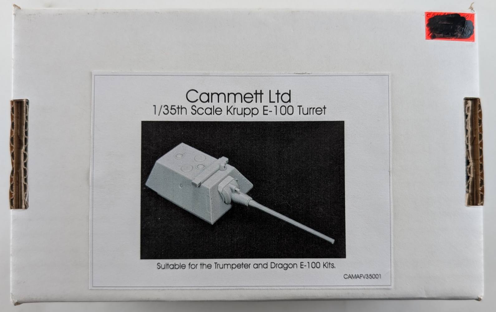 CAMMETT LTD 35001 KRUPP E-100 TURRET Conversion Sets
