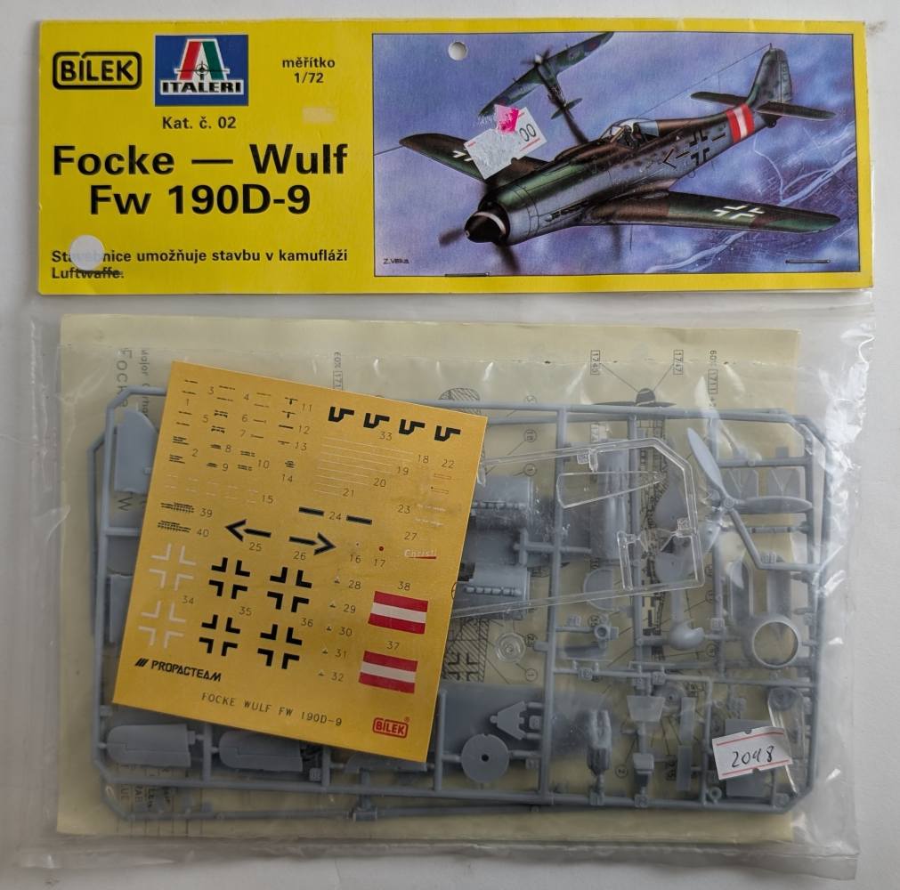 BILEK C02 FOCKE WULF FW 190D-9 Aircraft Model Kits